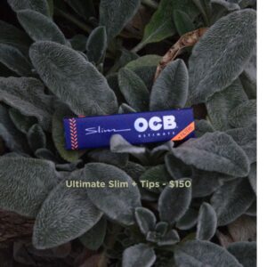 Hojillas Ocb Ultimate slim + tips
