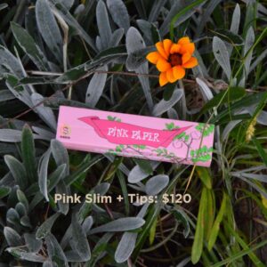Hojillas Pink Paper Slim + Tips